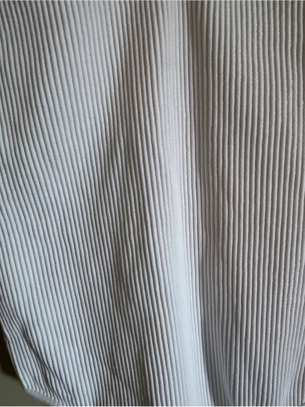 NWT White ribbed bodysuit - Picture 6 of 7